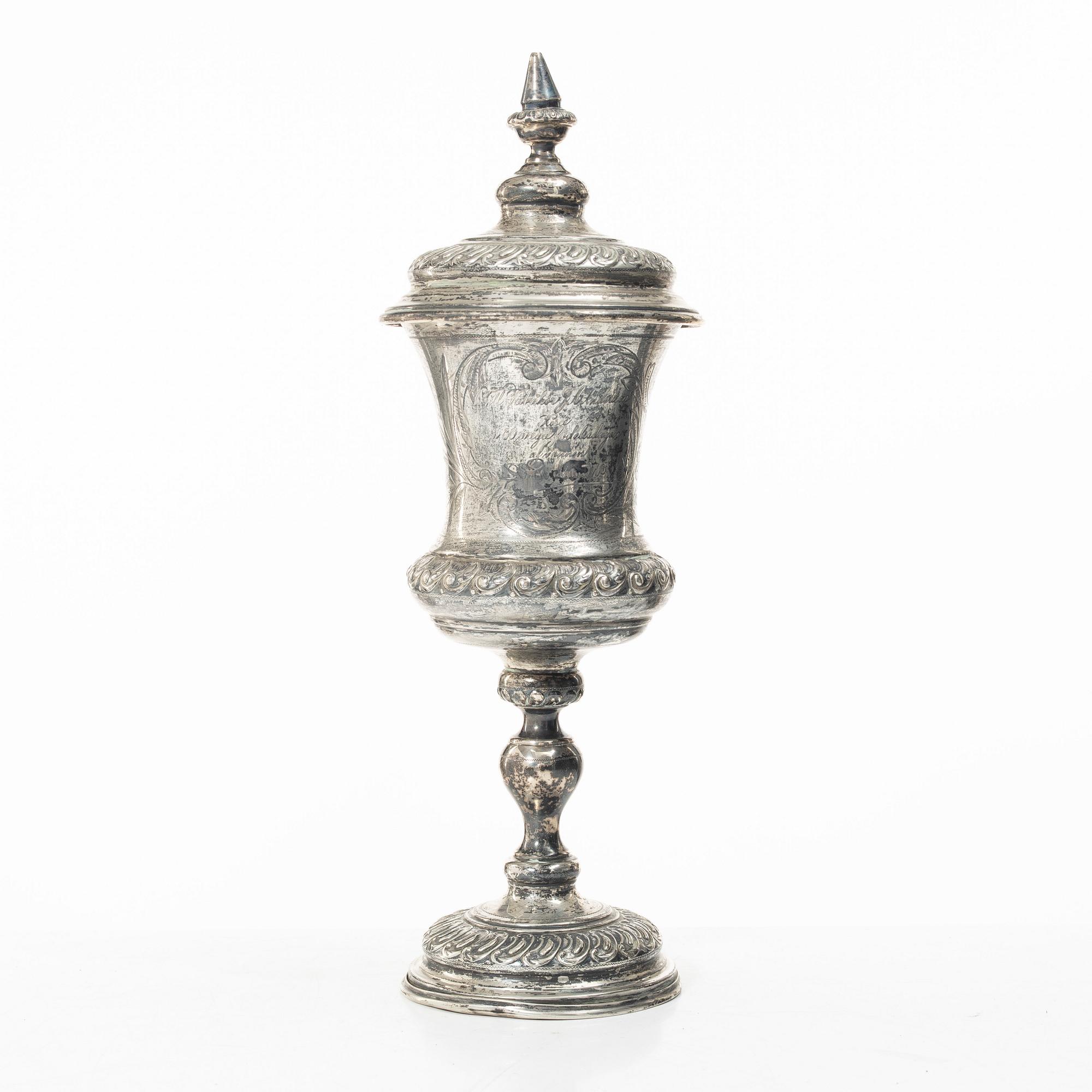 C.G. Hallberg, A silver goblet, Stockholm 1903.
