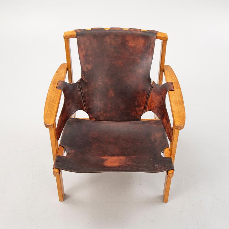 Carl-Axel Acking, a 'Trienna' oak easy chair, Nordiska Kompaniet, 1950s/60s.