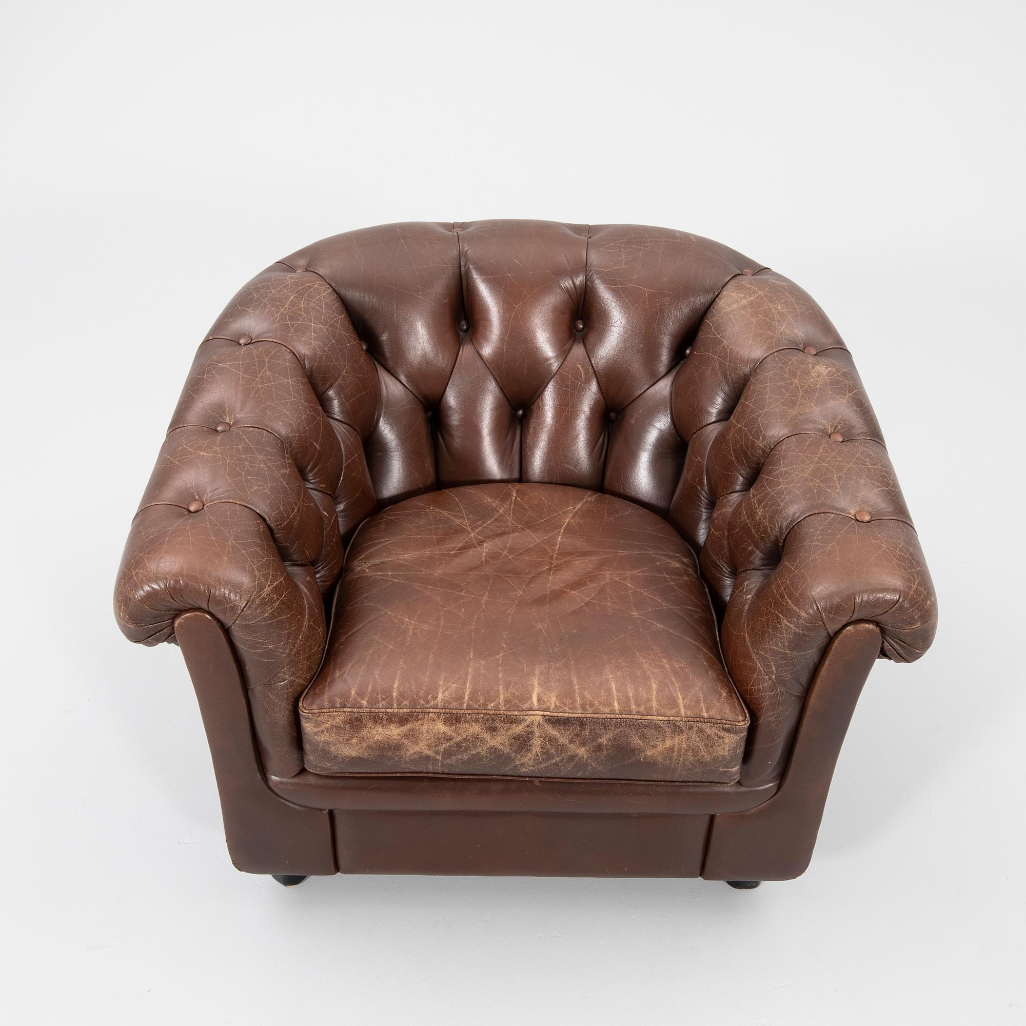 Armchair from the second half of the 20th century.
