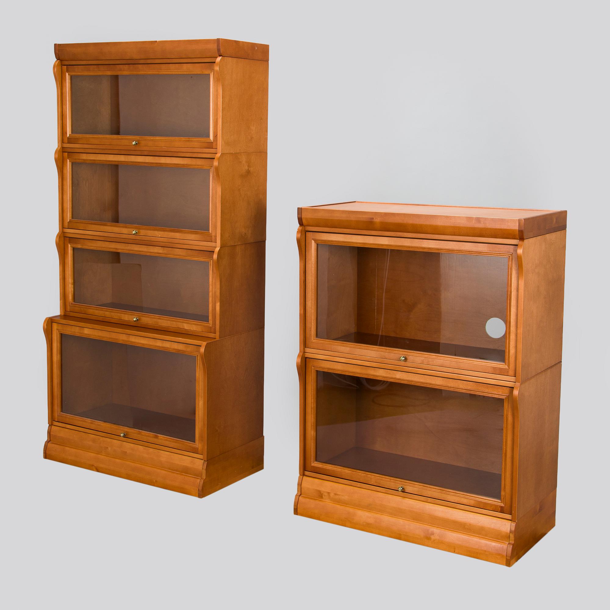 Kirjahylly lasiovilla, 6 moduulia, 2000-luku.