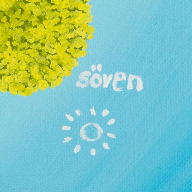 SÖREN BRYNIELSSON, 2 oil on canvas, signed, one dated 1980 on verso.