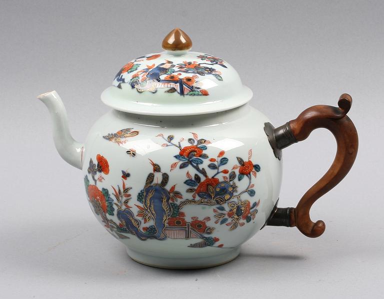 TEKANNA, porslin, Kina, 1700/1800-tal.