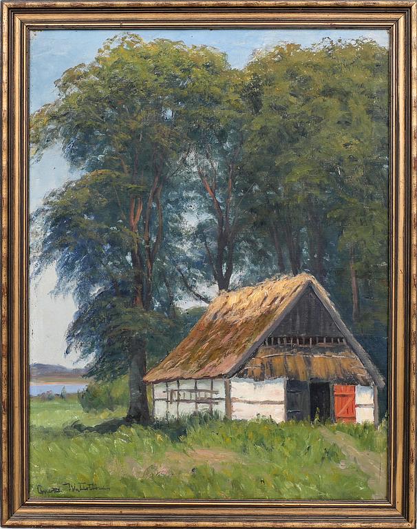 Charlotte Wahlström "Scene at Börringesjön, Skåne".