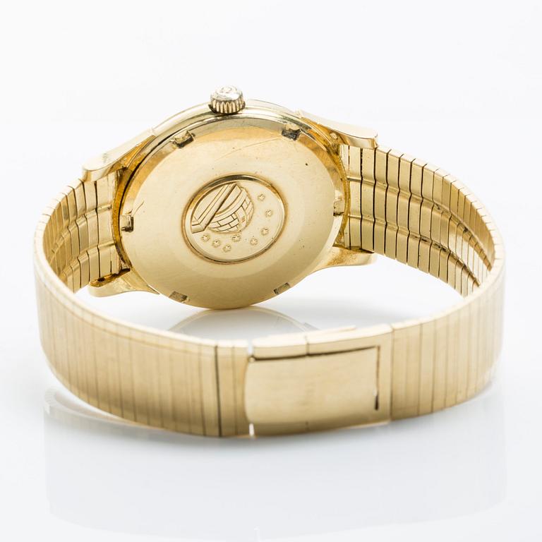 OMEGA, Constellation, Chronometer, s.k. "Pie-Pan", armbandsur, 34 mm,