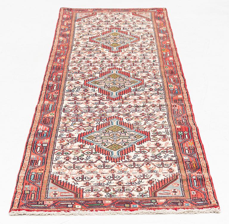 A Zaghe runner, approximately 290 x 81 cm.