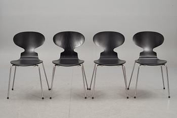 STOLAR, 4 st, "Myran", Arne Jacobsen, Fritz Hansen.
