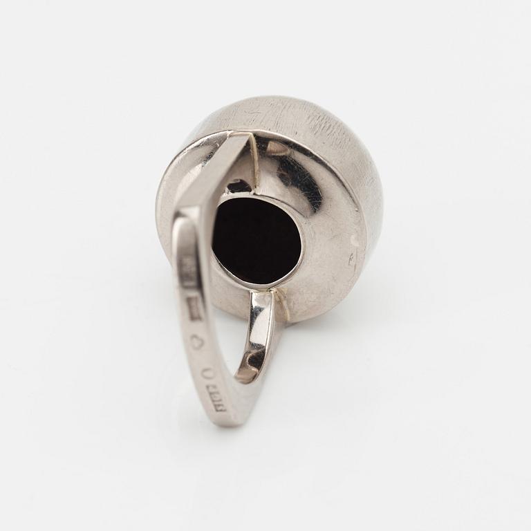 Sigurd Persson, an 18K white gold ring, Stockholm 1965.