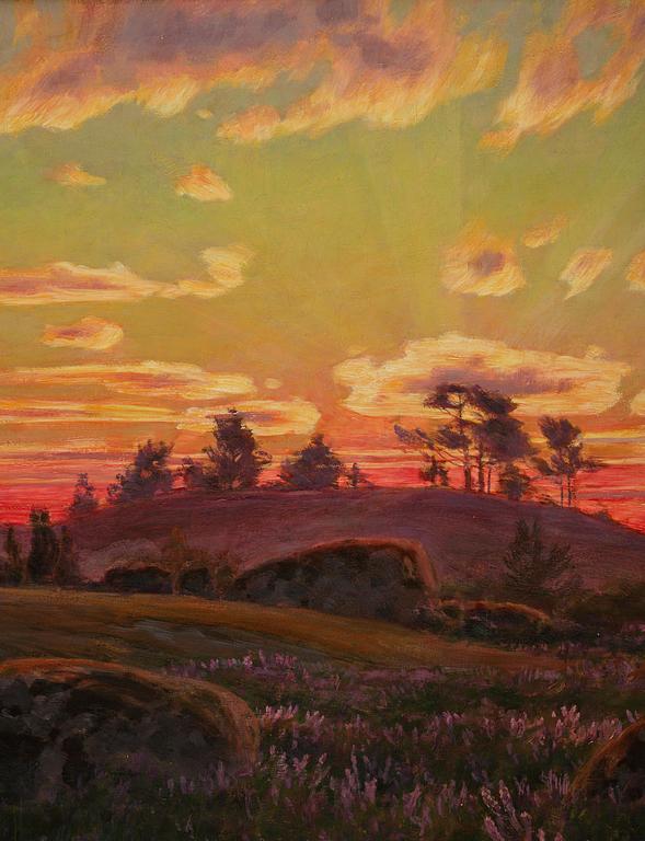 Johan Krouthén, "Ljungen" (Heather moorland).