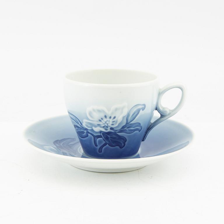 Service porcelain 74 pcs "Christmas Rose" Bing & Gröndahl Denmark second half of the 20th century.