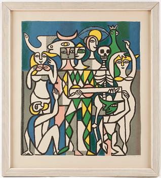 Erik Olson · ERIK OLSON, litografi, signerad samt daterad 1955, numrerad 192/260.