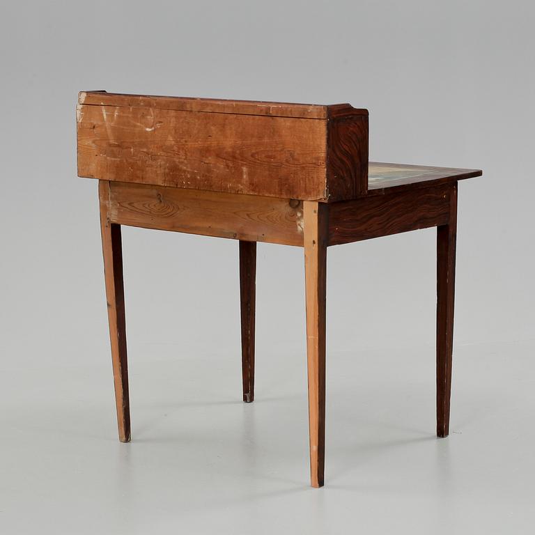 SKRIVBORD, allmoge, Rensjö, Hälsingland, 1800-talets andra hälft.