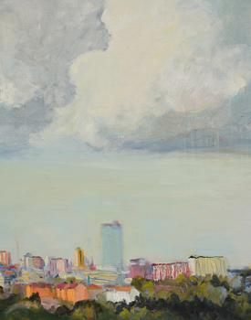 Peter Dahl, "Stockholm från Aspudden".