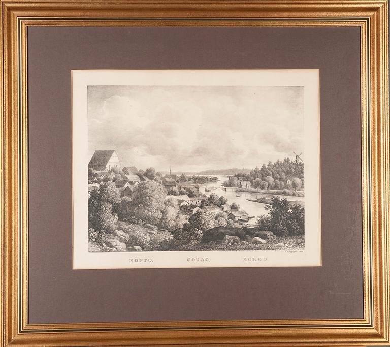 LITOGRAFIA, Carl von Kügelgenin mukaan, päivätty 1822.