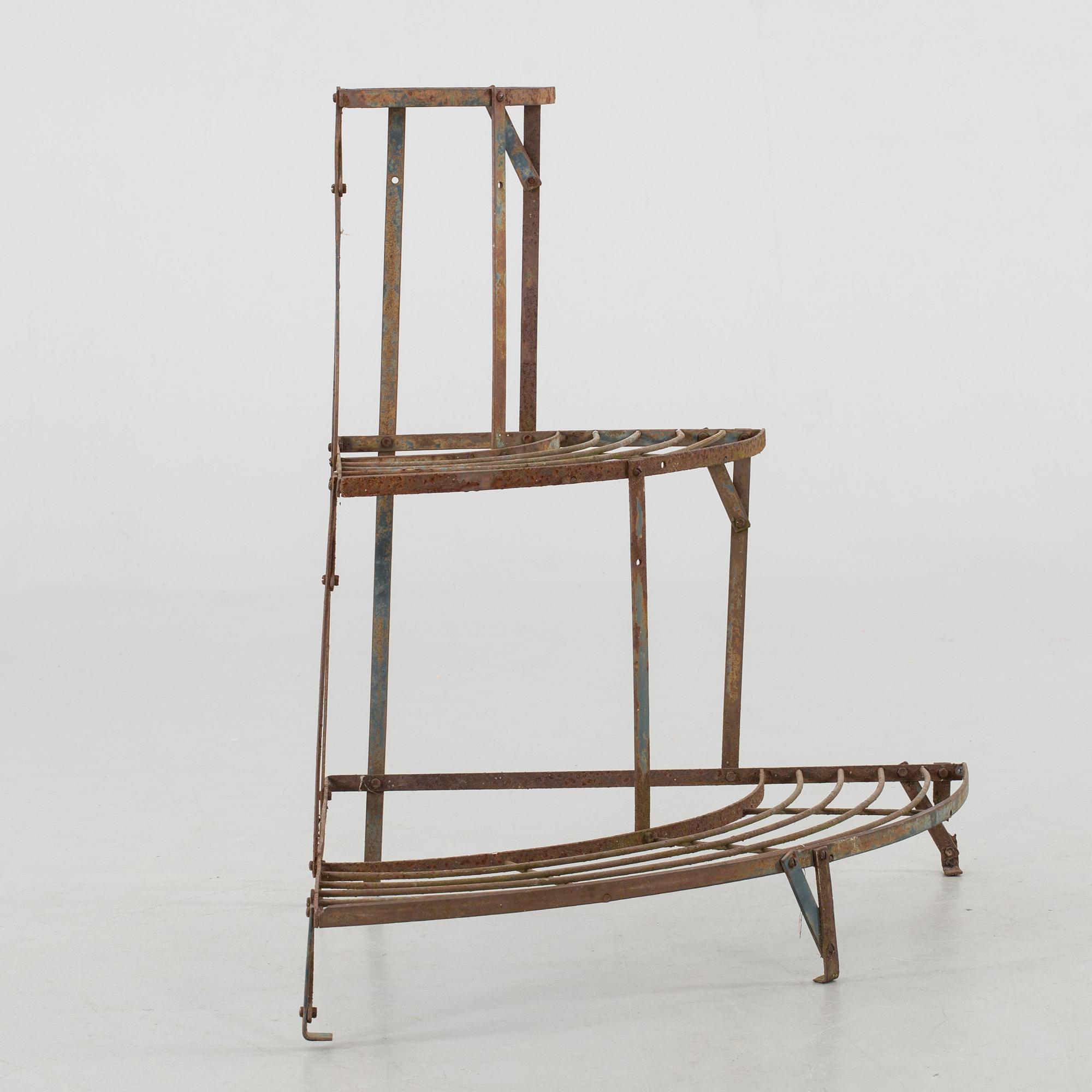 BLOMBORD, metall. 1900-tal.