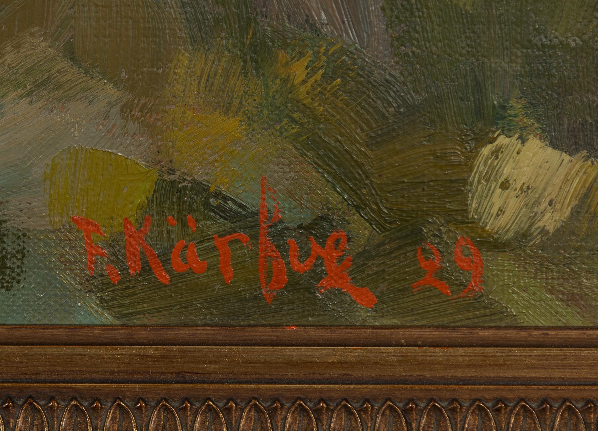 Fritz Kärfve, Vid kusten.