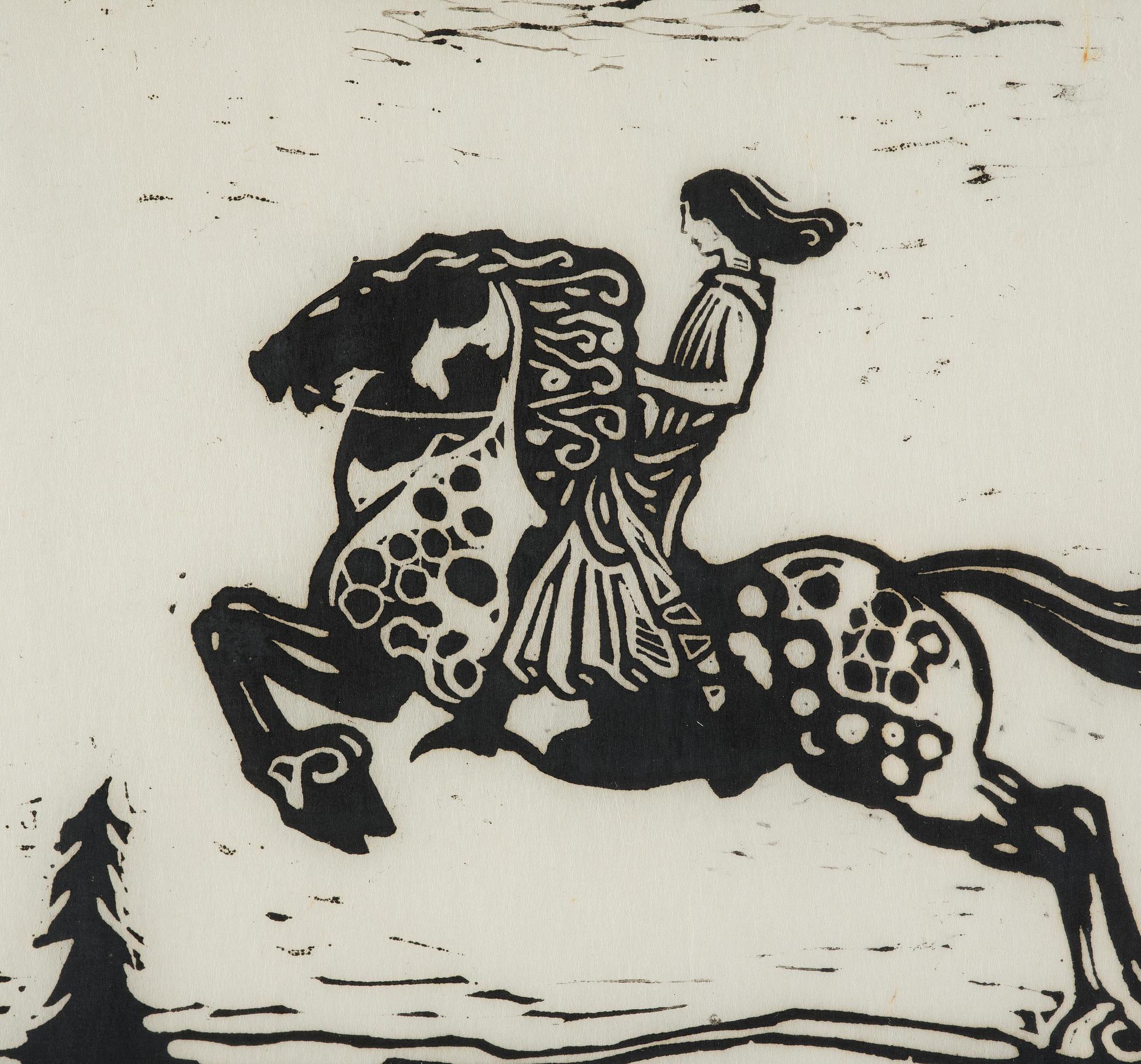 John Bauer, "Riddaren Rider".