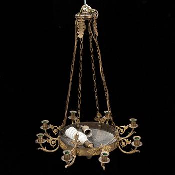 A mid 19th century ceiling light.