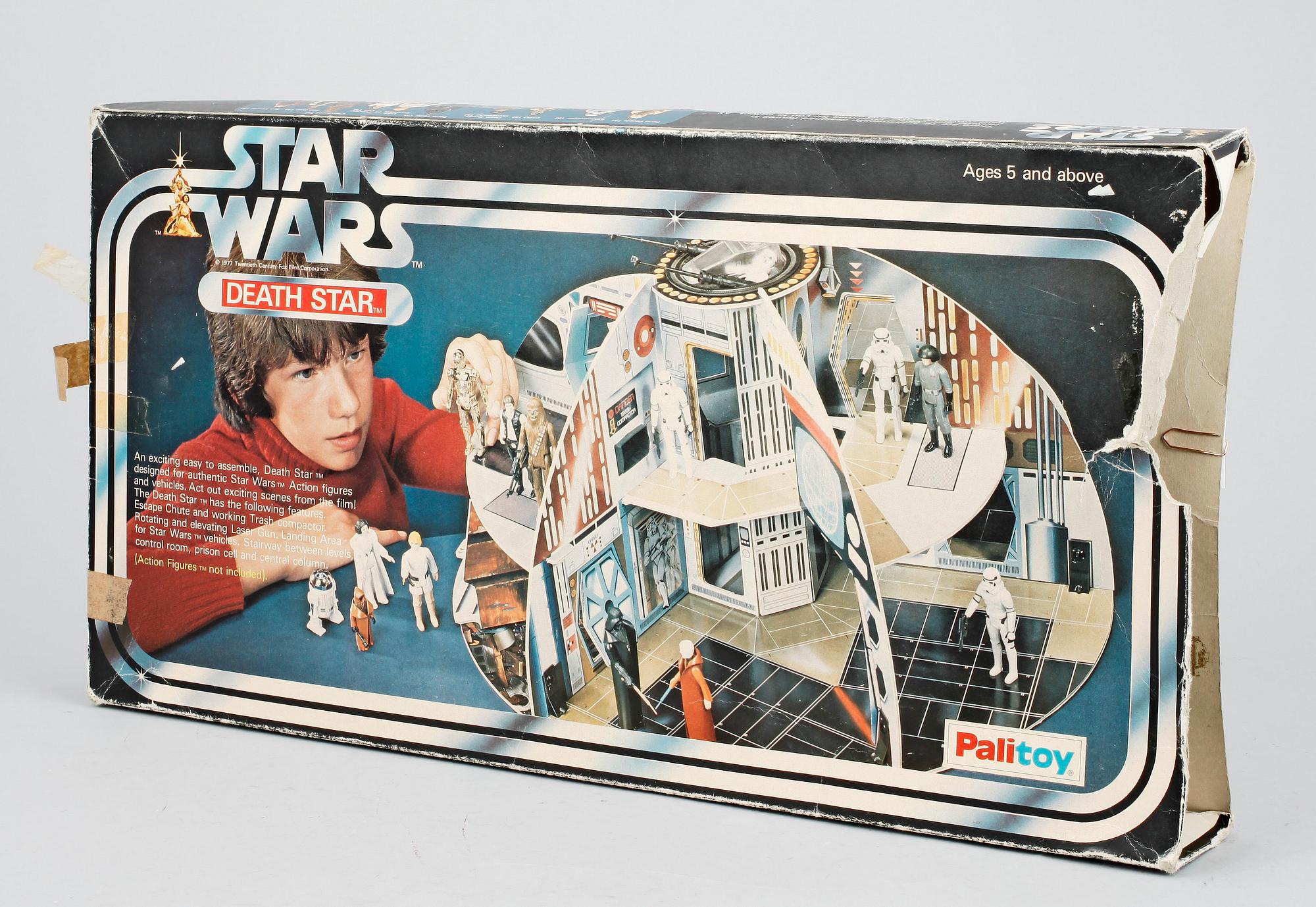 DEATH STAR PLAYSET, A New Hope, Star Wars, Palitoy 1977.