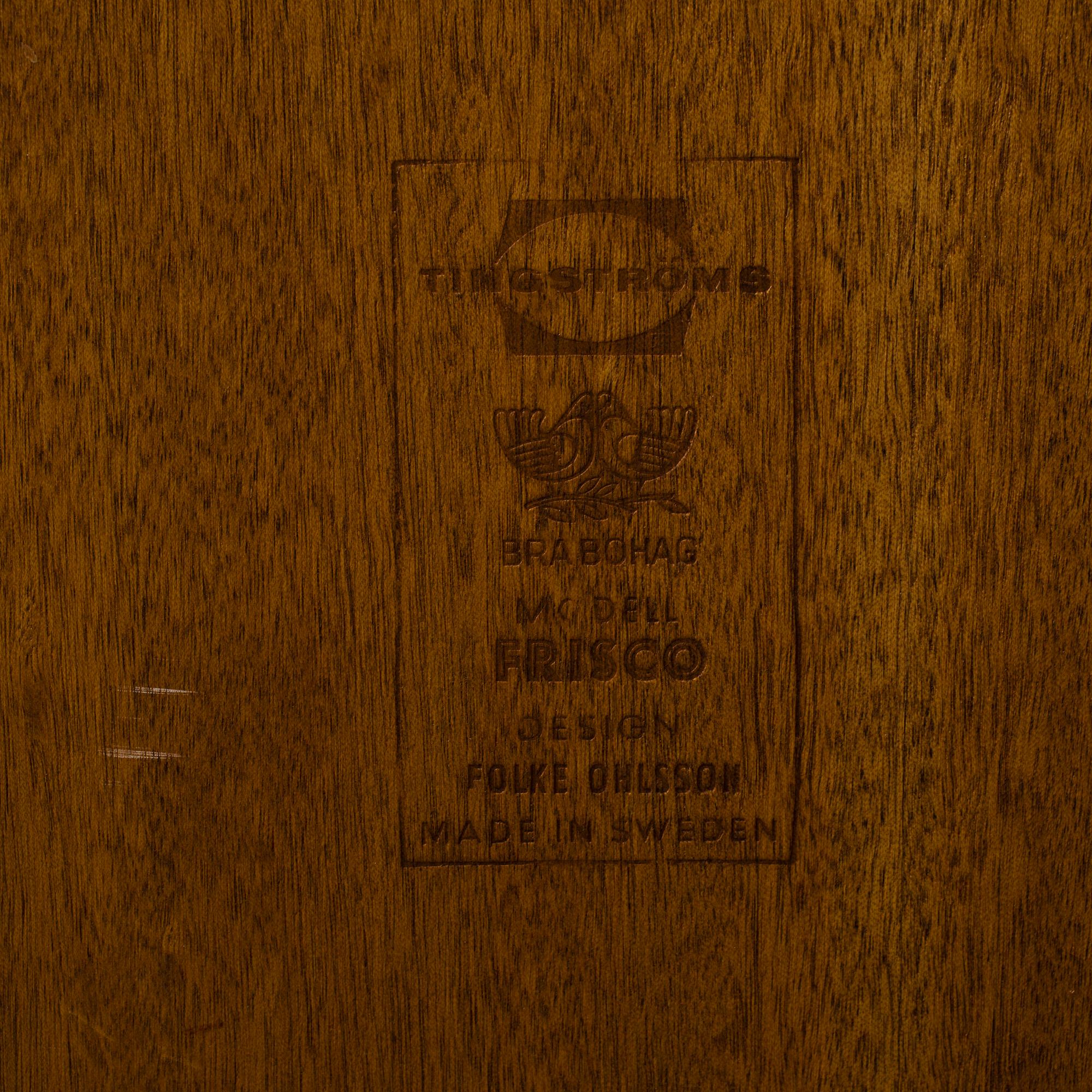 SOFFBORD, "Frisco", Folke Ohlsson, Tingströms, 1960-tal.