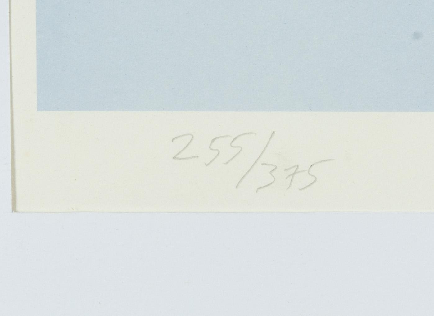 Yrjö Edelmann, färglitografi, 2001 signerad 255/275.