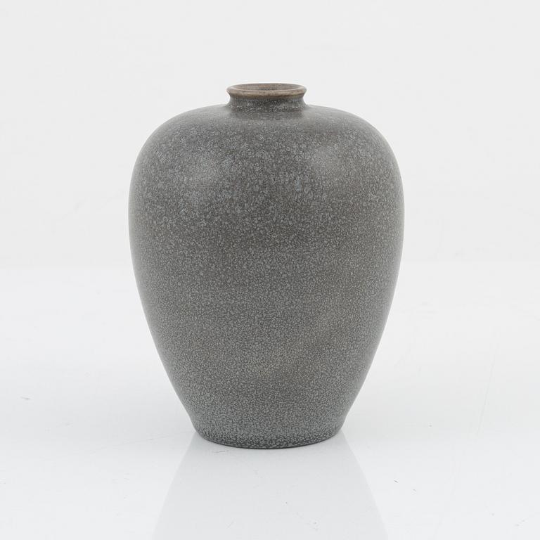Erich & Ingrid Triller, a stoneware vase, Tobo, signed.