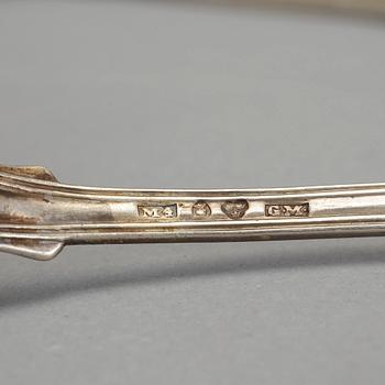 PARTI SILVER, 32 delar. 1800/1900-tal. Tot ca 1540 g.