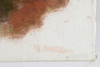 Ingegerd Möller, oil on canvas. Signed.