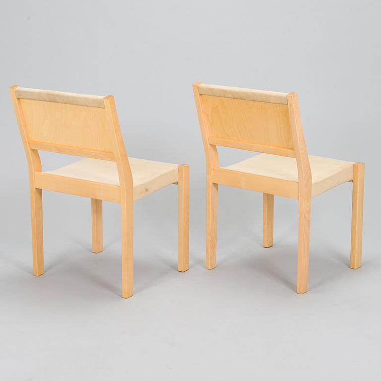 Alvar Aalto, stolar, 6 st, Artek, 2004.