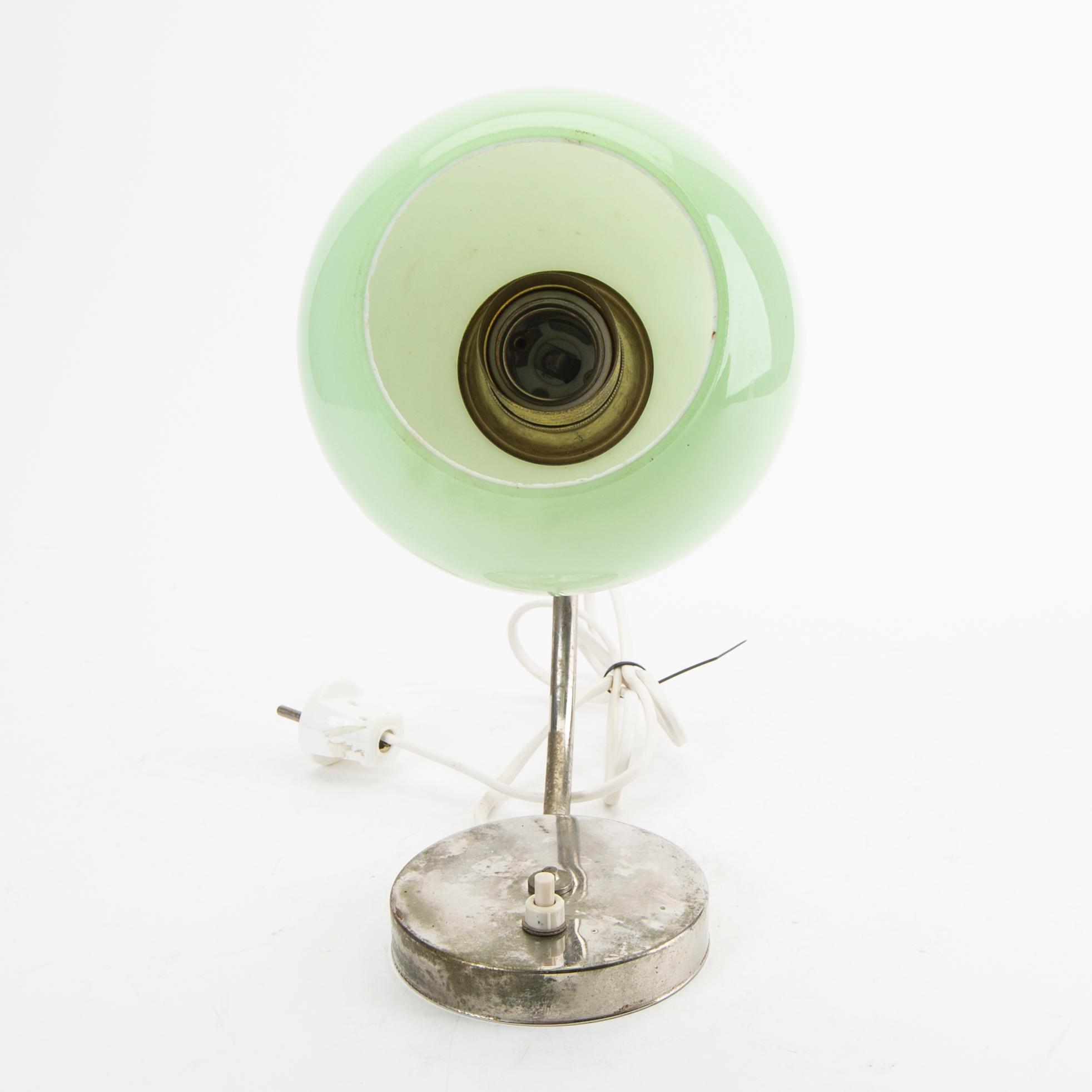 A 1930/40s table lamp/wall scone.