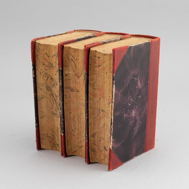 Three volumes of 'Bilder ur Nordens flora', C.A.M. Lindman, Wahlström & Widstrand, Stockholm, 1922 - 1926.