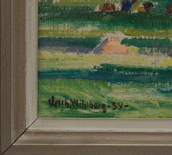 GERHARD WIHLBORG, olja på uppklistrad duk, signerad och daterad -39.