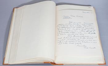 BOK, För Kammarmusikens befrämjande i Finland 1945. Torsten Carlander.