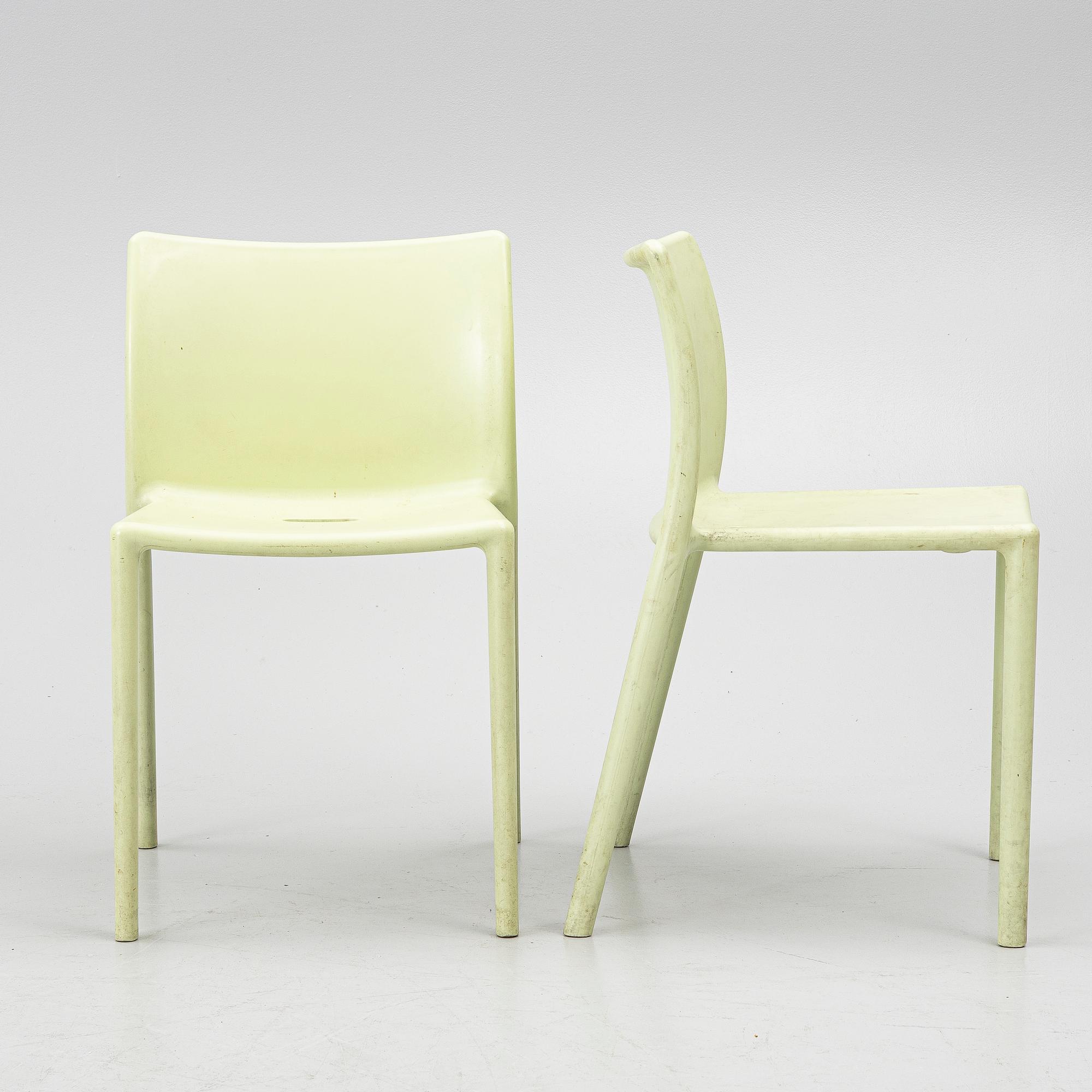 Jasper Morrison, stolar, 8 st, "Air", Magis, Italien.