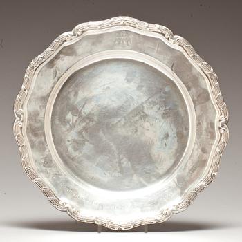 FAT, silver, C G Hallberg, 1912. Vikt ca 678 g.