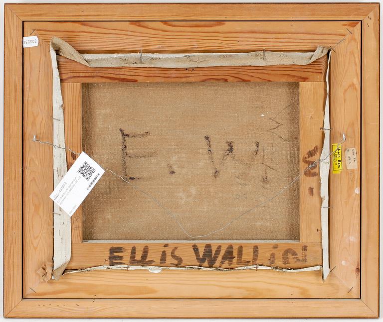 ELLIS WALLIN, olja på duk, signerad och daterad -34.
