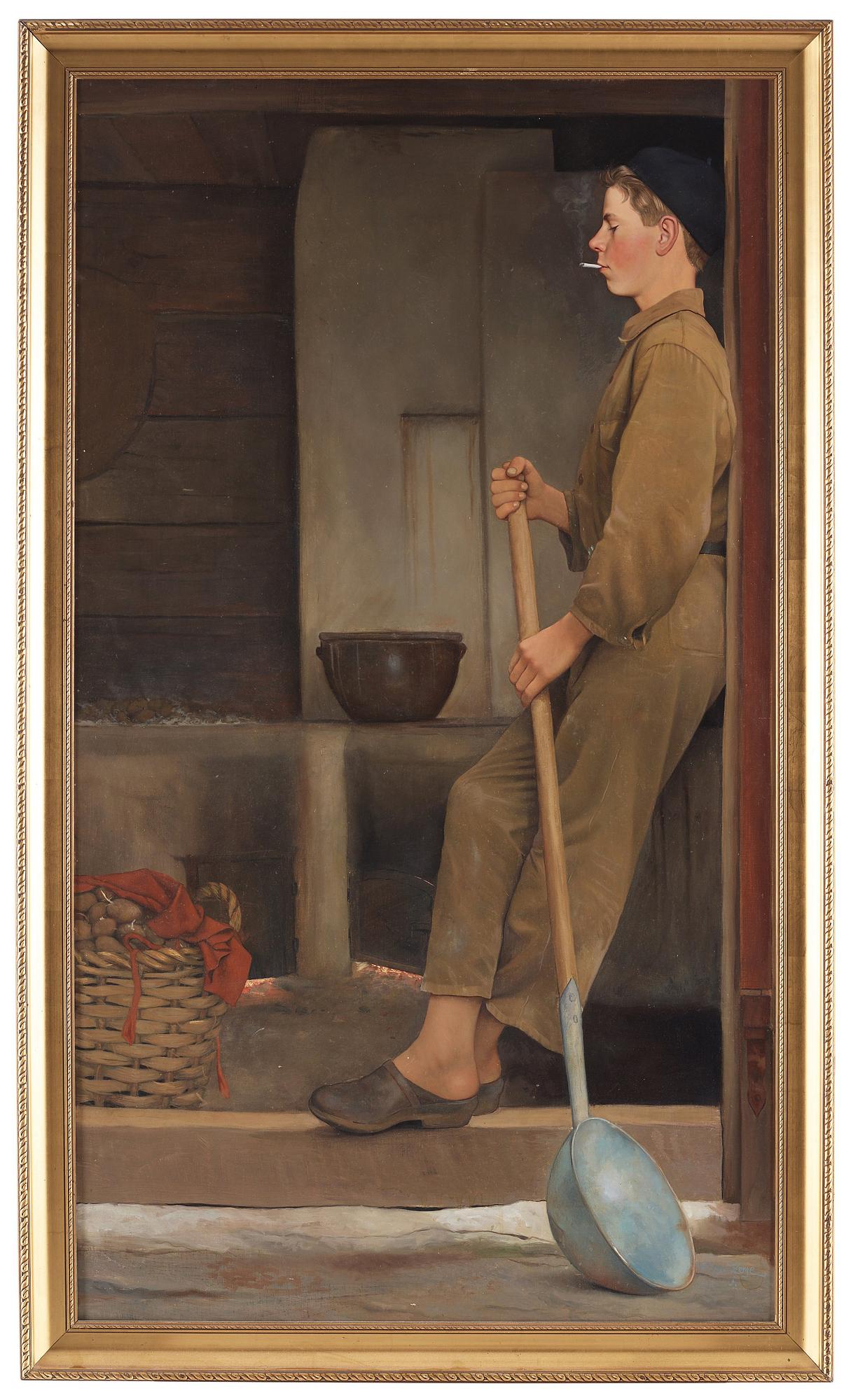 Owe Zerge, Cigarette break.