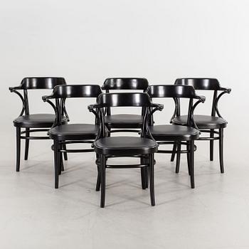 KARMSTOLAR, 6 st, "Cattelin" Gemla.