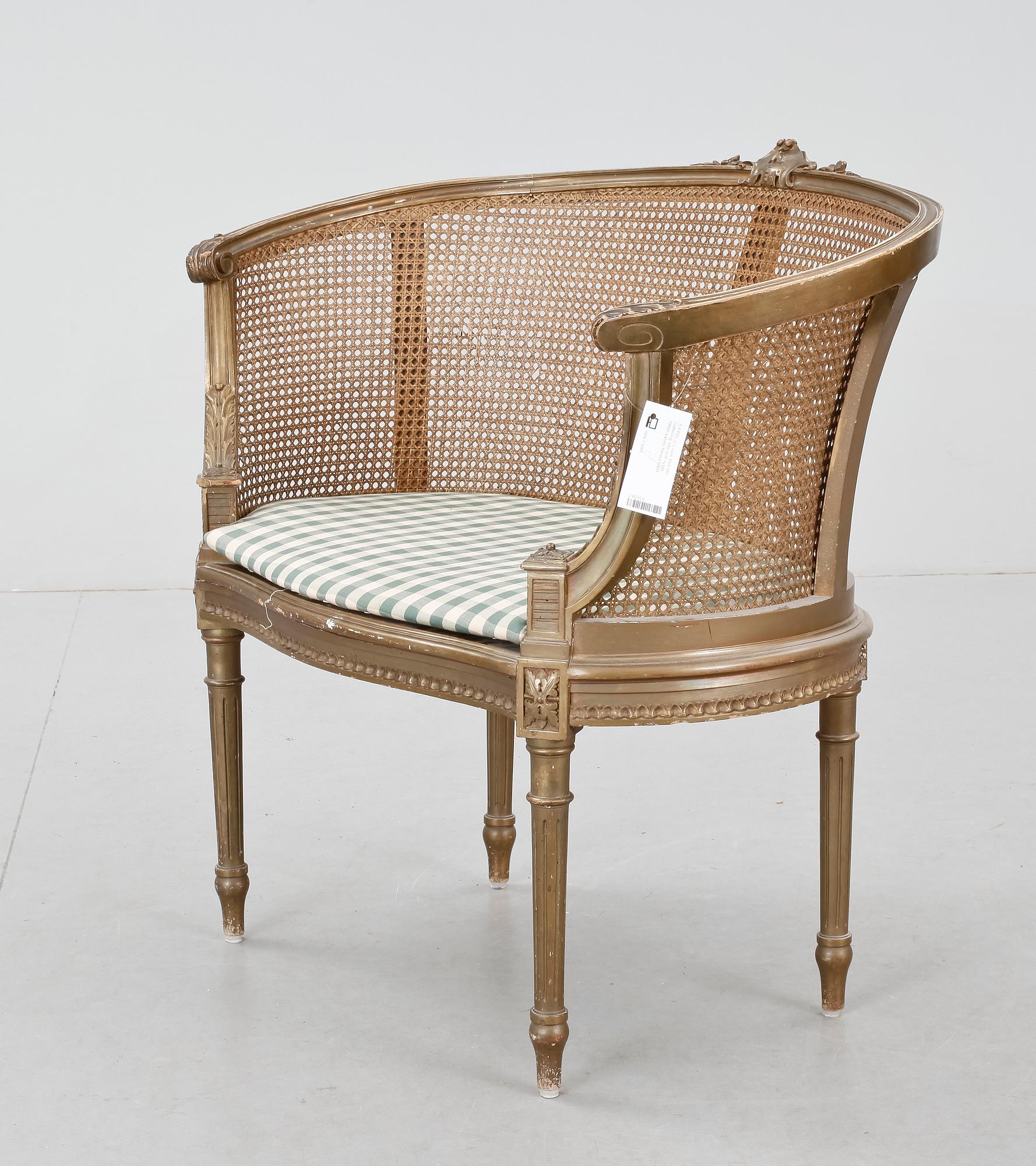 FÅTÖLJ, Louis XVI-stil, 1900-talets första hälft.