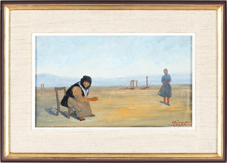 STELLAN MÖRNER, olja på duk, sign.