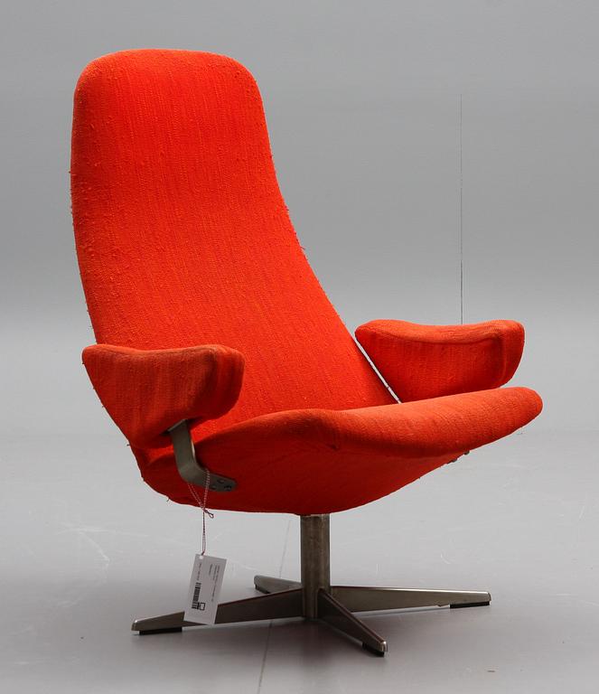 FÅTÖLJ, "Contourette", Alf Svensson, Dux.