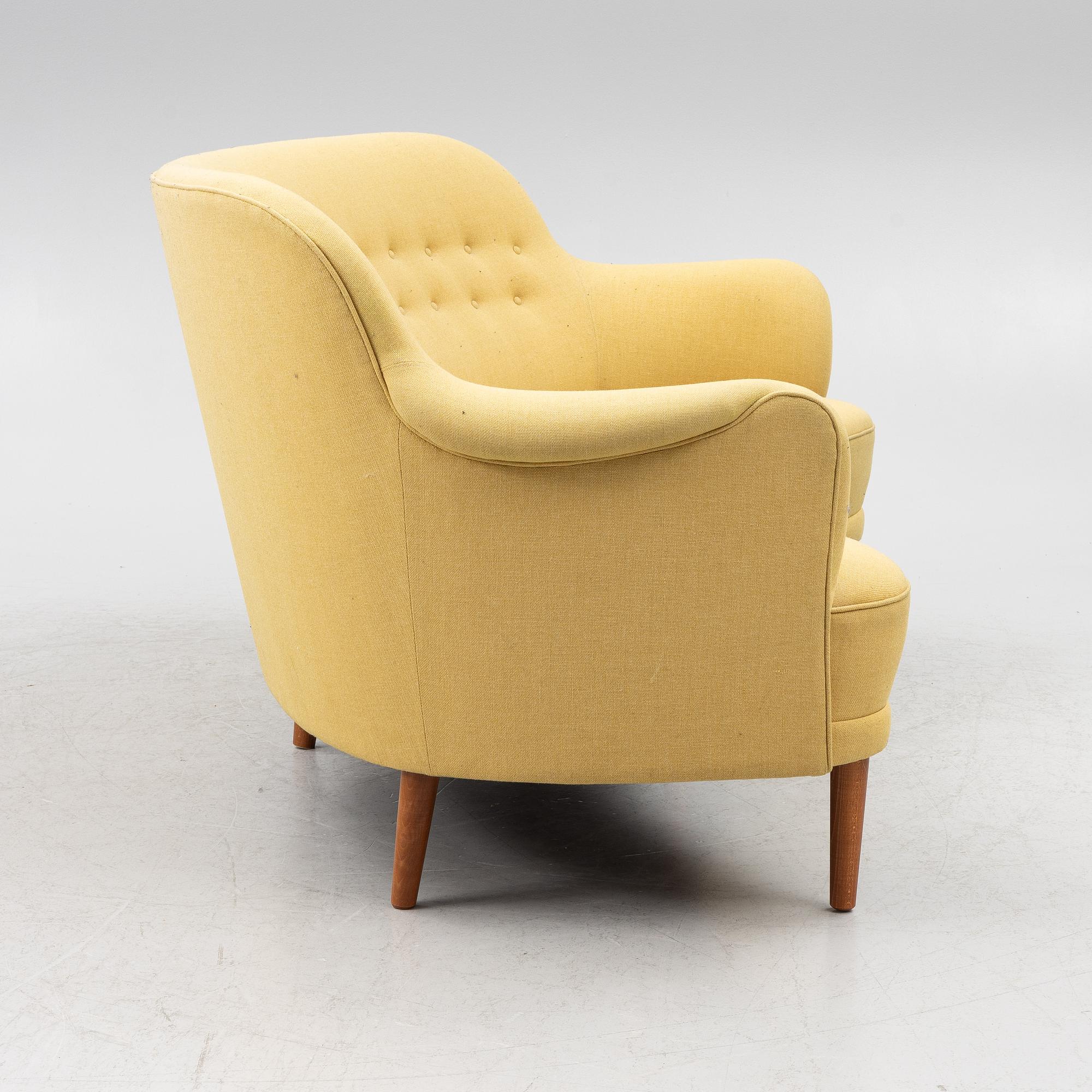 Carl Malmsten, sofa, 'Samsas round', O.H. Sjögren,.
