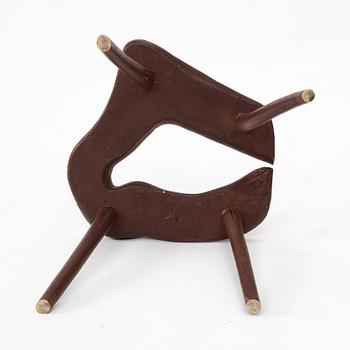 A Swedish stool, 19th/early 20th century.