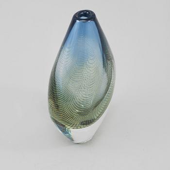 VAS, glas, "Kraka", Sven Palmqvist, Orrefors, 1900-talets andra hälft.