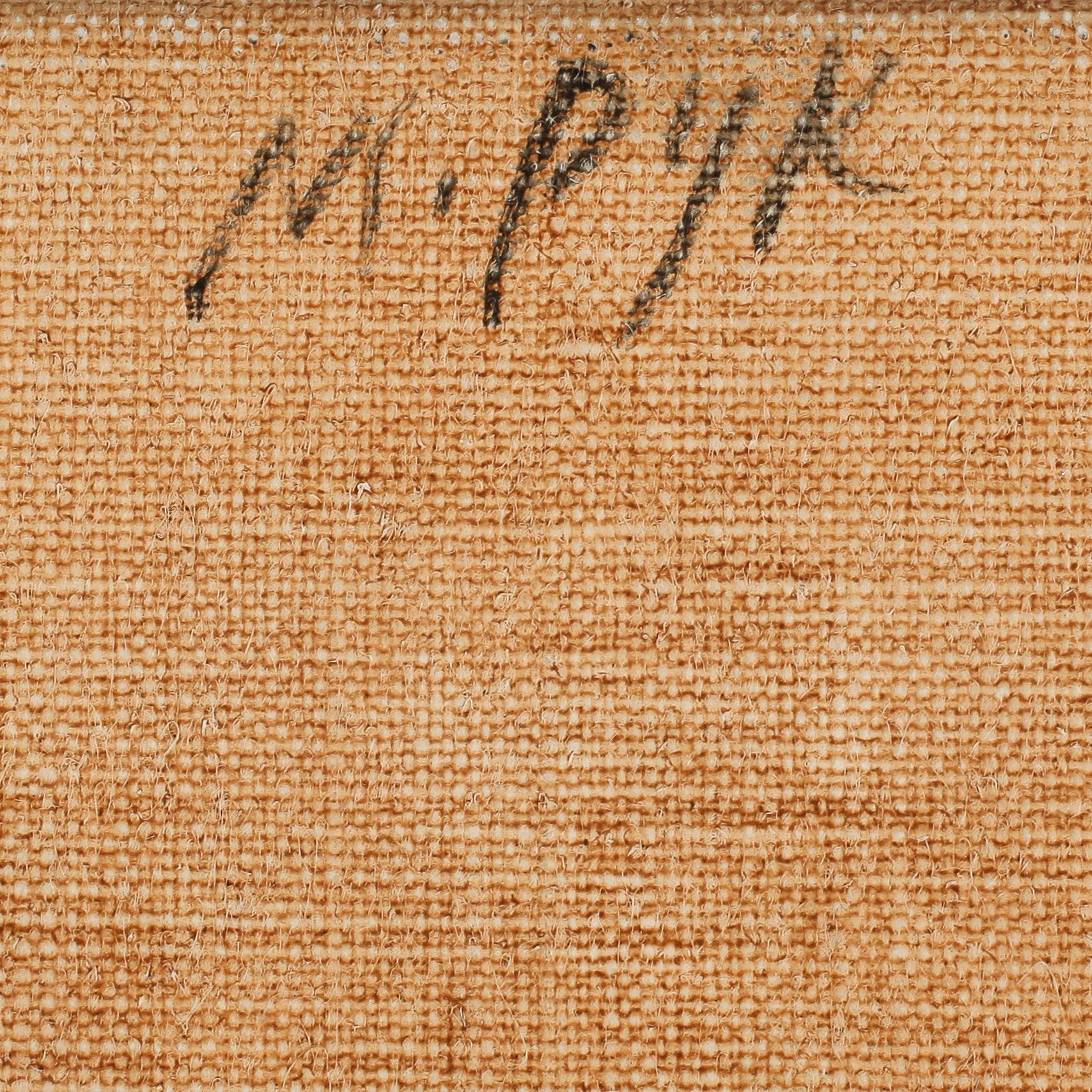 MADELEINE PYK, olja på duk, signerad.