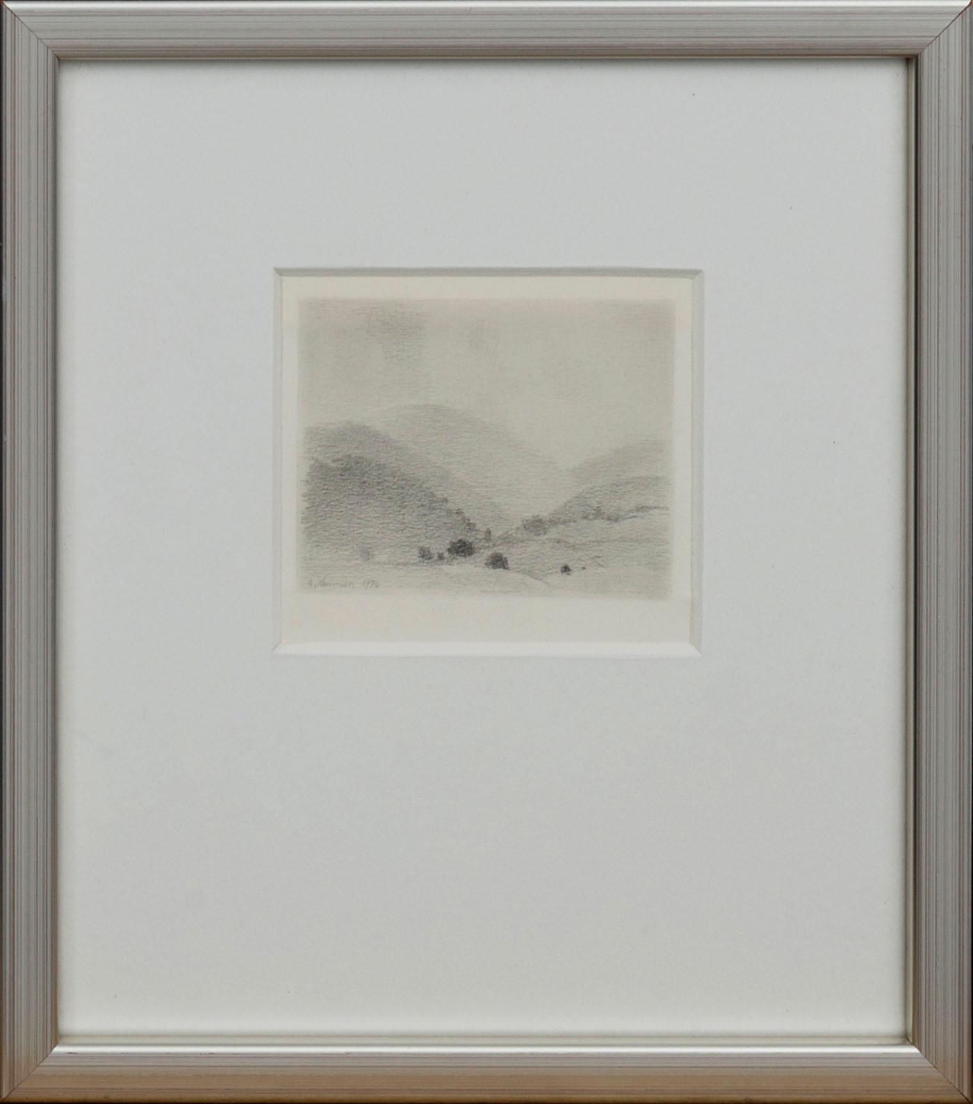 GUNNAR NORRMAN, a pencil drawing, signed and dated 1976. - Bukowskis