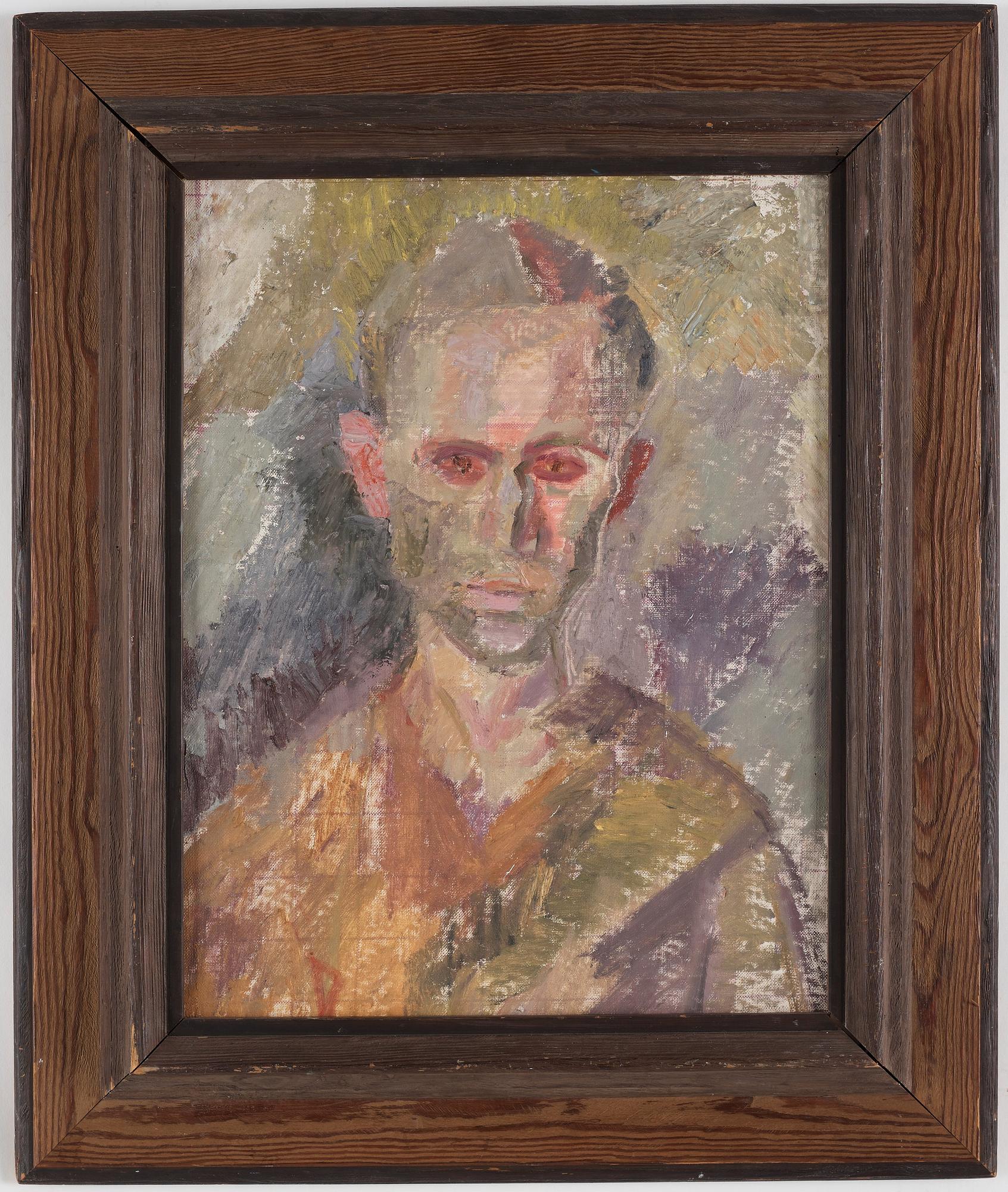 Siri Derkert, Portrait of Carlo Derkert.