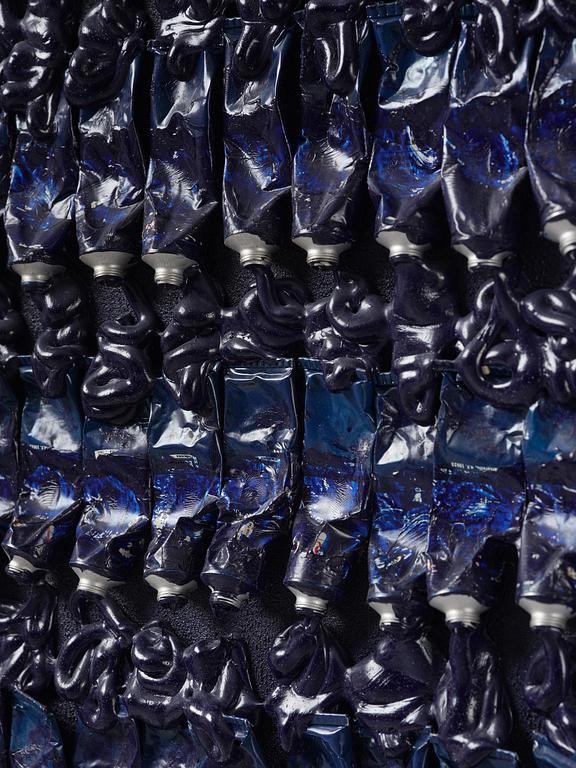 Arman (Armand Pierre Fernandez), "Monochrome Accumulation no. 3003".