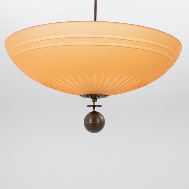 Ceiling lamp, Swedish Modern, 1930s/40s.