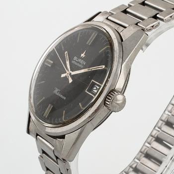 BUREN, Intra-Matic, Waterman, wristwatch, 35 mm.