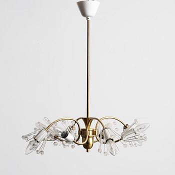Emil Stejnar, a ceiling lamp, Austria, circa mid-20th Century.